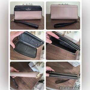 Kate Spade wallet with strap
